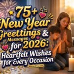 75+ Happy New Year Greetings & Messages for 2026 Heartfelt Wishes for Every Occasion