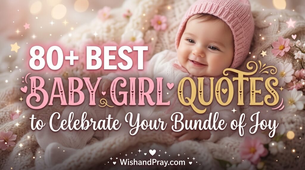 80+ Best Baby Girl Quotes to Celebrate Your Bundle of Joy