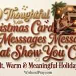 90 Thoughtful Christmas Card Messages That Show You Care: Heartfelt, Warm & Meaningful Holiday Wishes