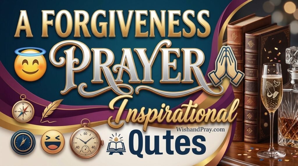 A Forgiveness Prayer