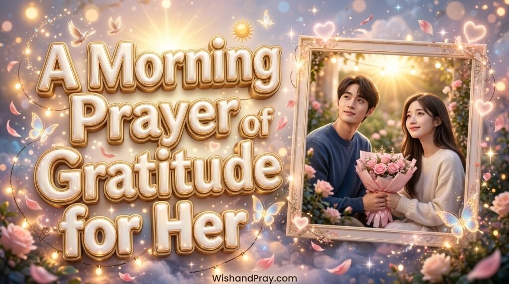 A Morning Prayer of Gratitude