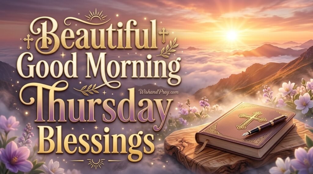 Beautiful Good Morning Thursday Blessings