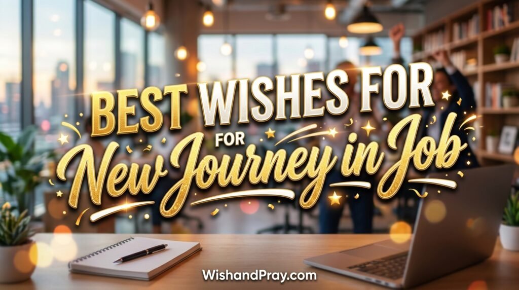 Best Wishes for New Journey in Job