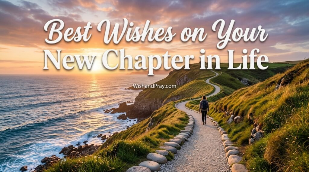 Best Wishes on Your New Chapter in Life