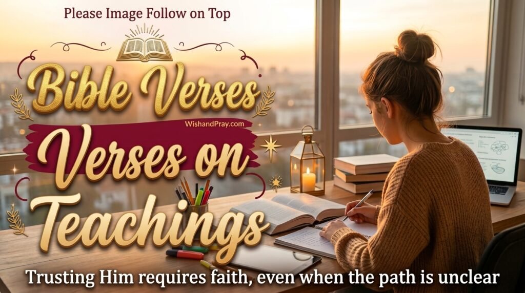 Bible Verses on Jesus’ Teachings