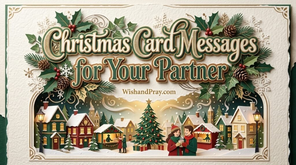  Christmas Card Messages for Your Partner