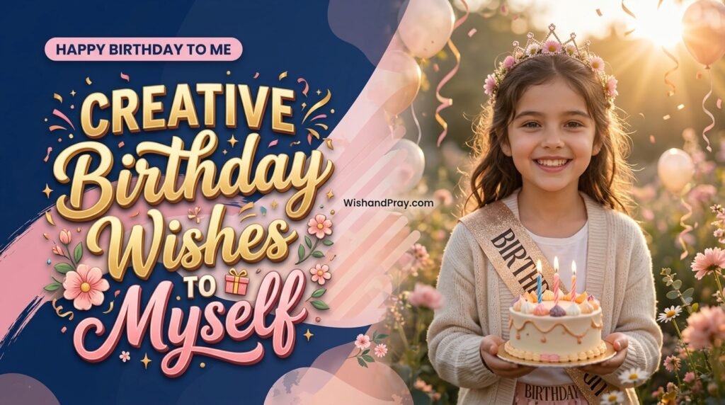 Creative Birthday Wishes to Myself