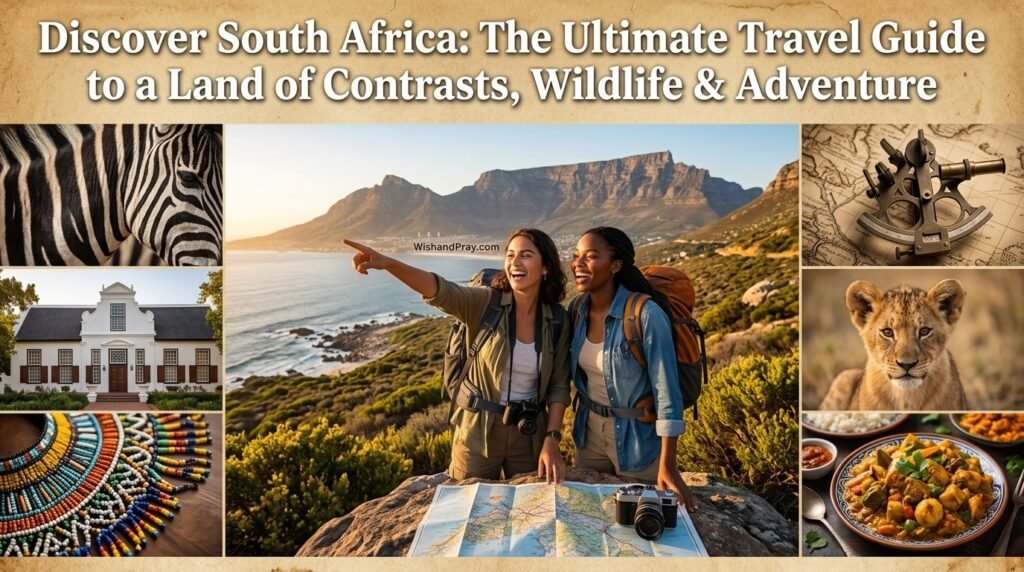 Discover South Africa The Ultimate Travel Guide to a Land of Contrasts, Wildlife & Adventure