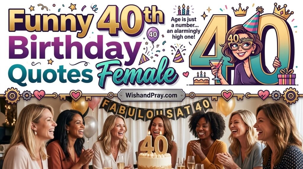 Funny 40th Birthday Quotes Female