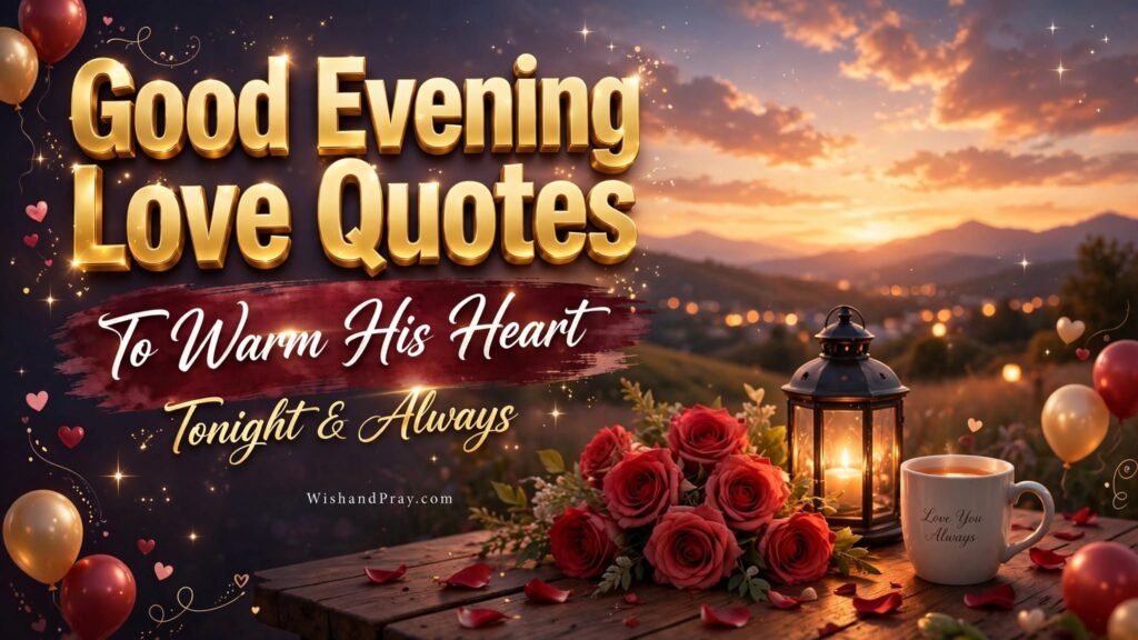 Good Evening Love Quotes