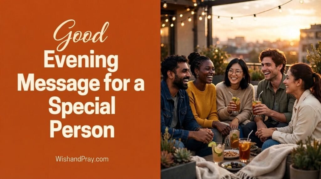 Good Evening Message for a Special Person