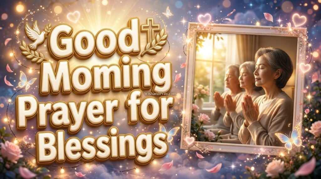 Good Morning Prayer for Blessings