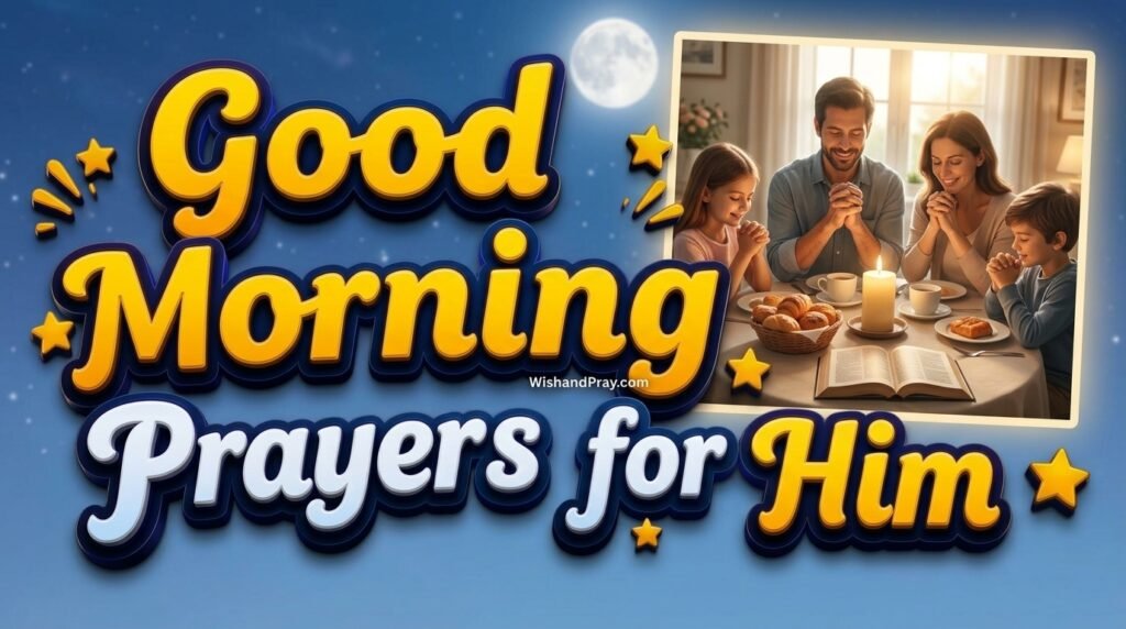 Good Morning Prayers for Him