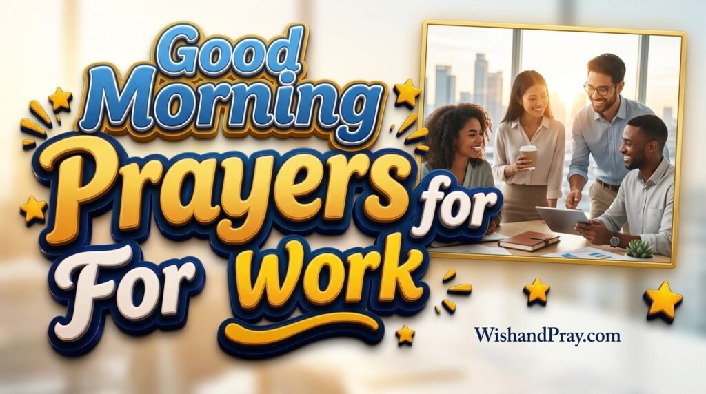 Good Morning Quotes for Work