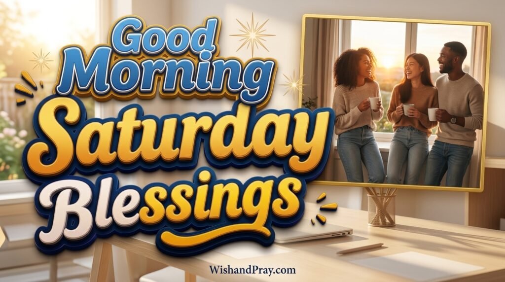 Good Morning Saturday Blessings