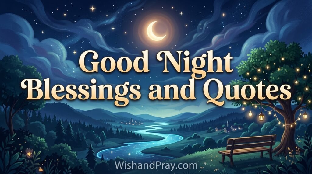 Good Night Blessings and Quotes