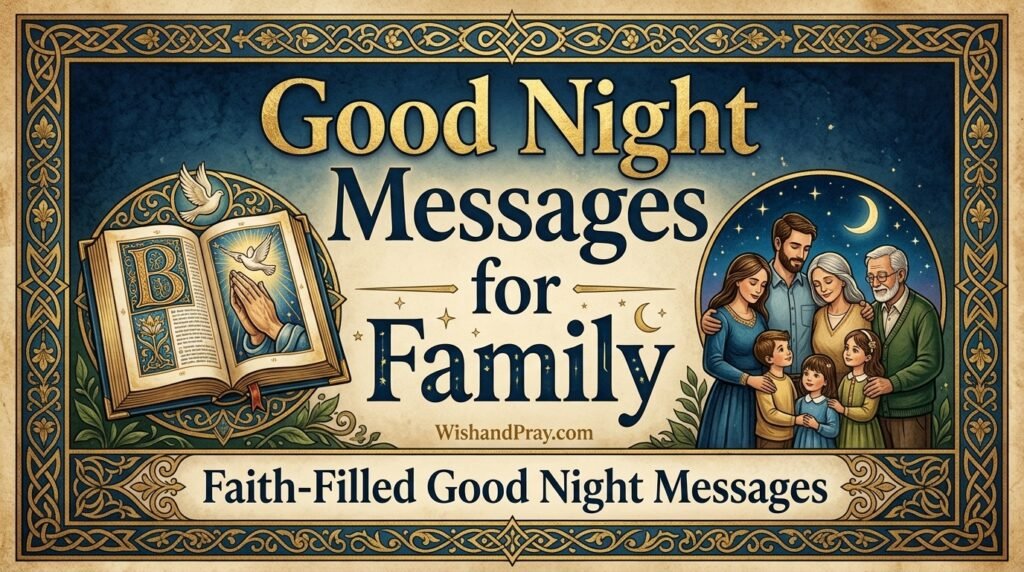 Good Night Messages for Family