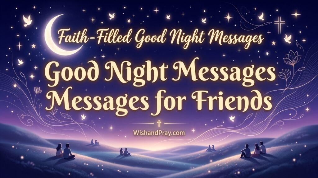 Good Night Messages for Friends