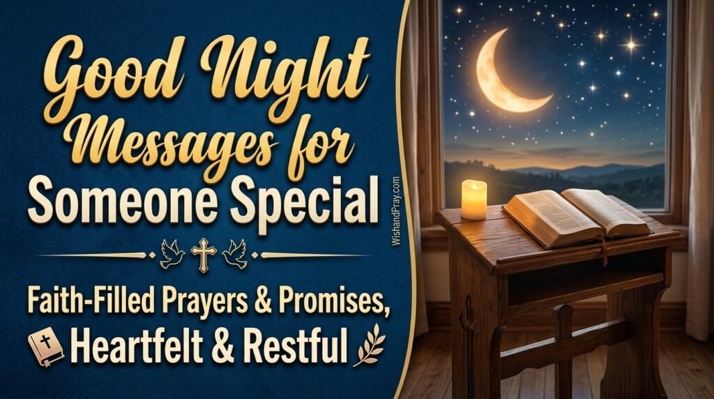 Good Night Messages for Someone Special