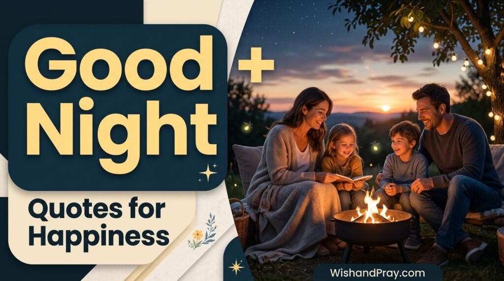 Good Night Quotes for Happiness
