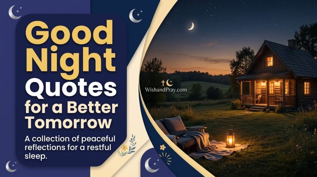 Good Night Quotes for a Better Tomorrow