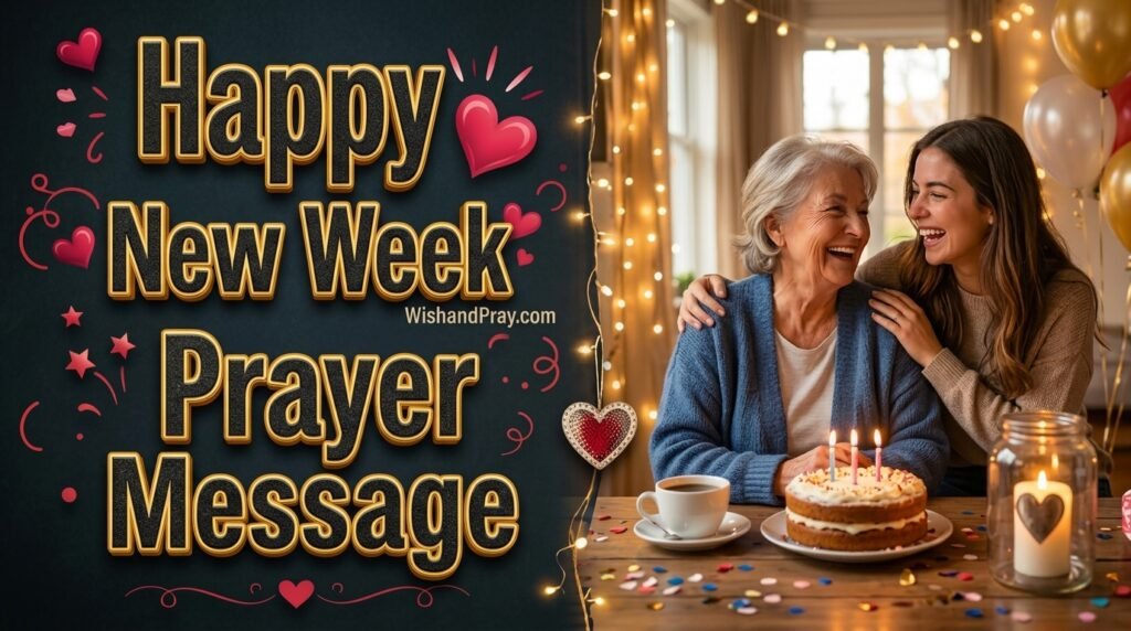 Happy New Week Prayer Message