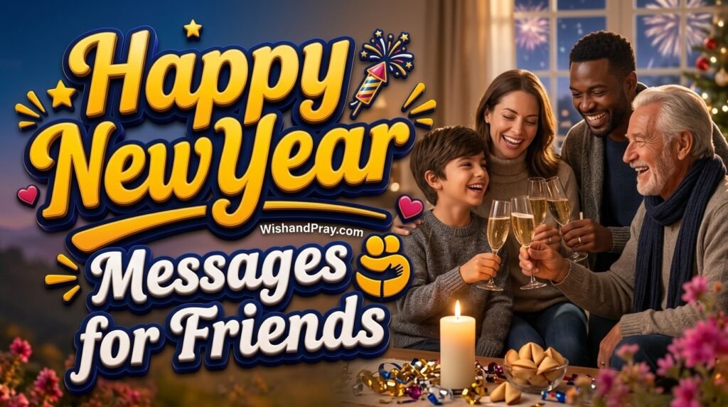 Happy New Year Messages for Friends