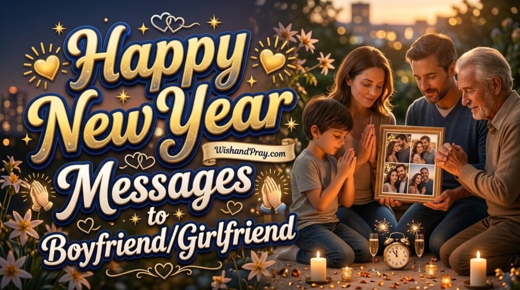 Happy New Year Messages to BoyfriendGirlfriend