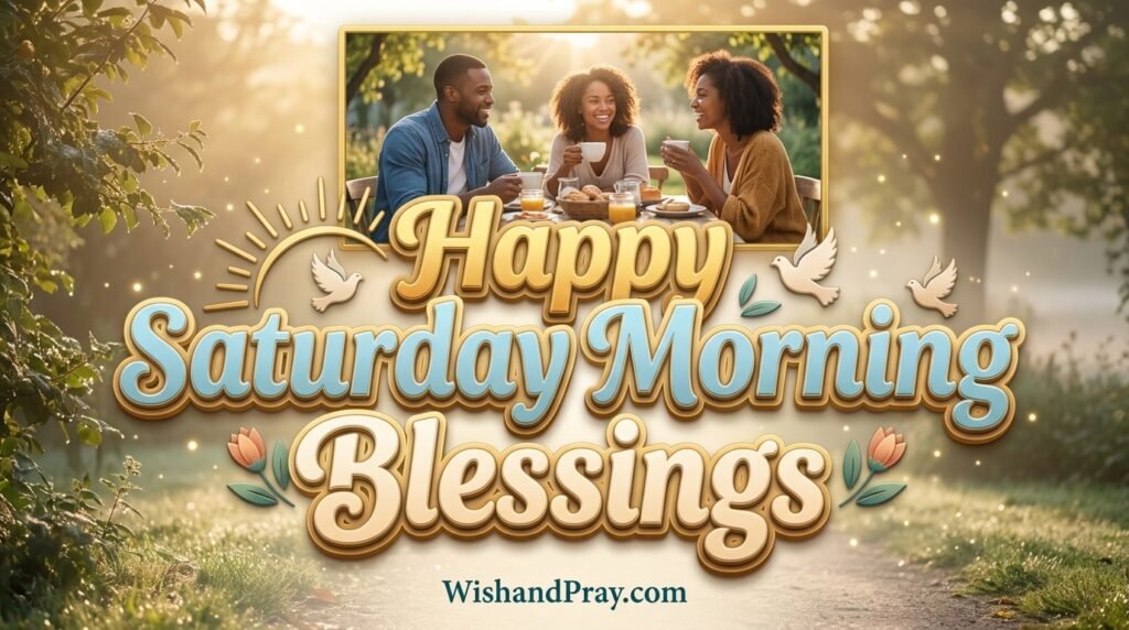 Happy Saturday Morning Blessings