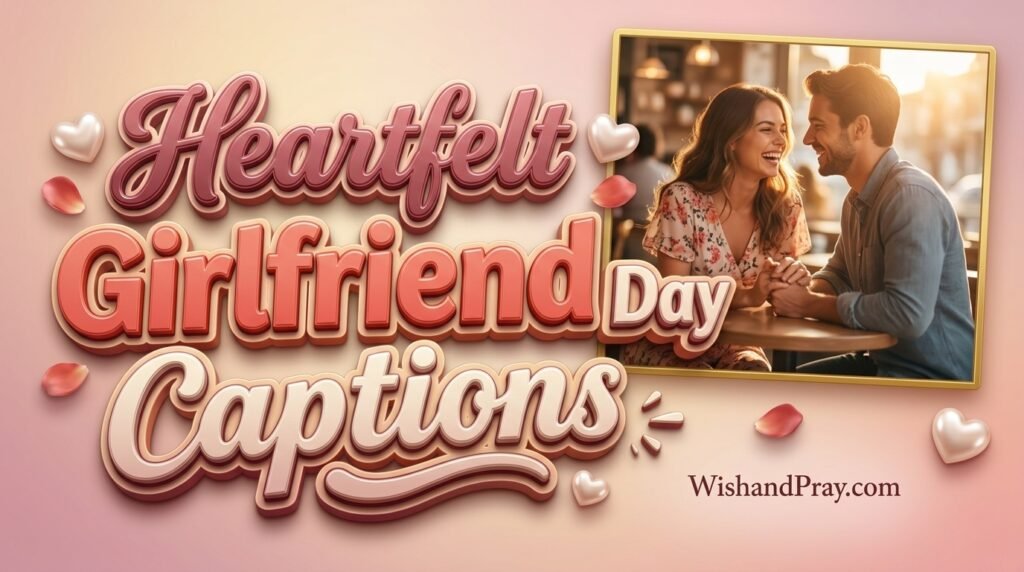 Heartfelt Girlfriend Day Captions
