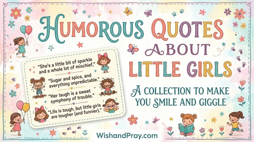 Humorous Quotes About Little Girls