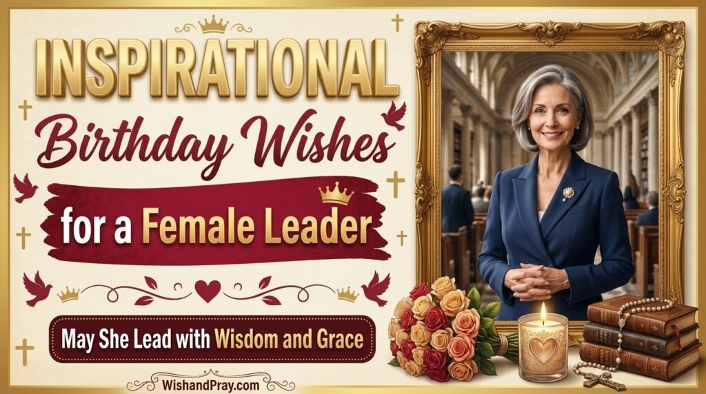 Inspirational Birthday Wishes for a Female Leader