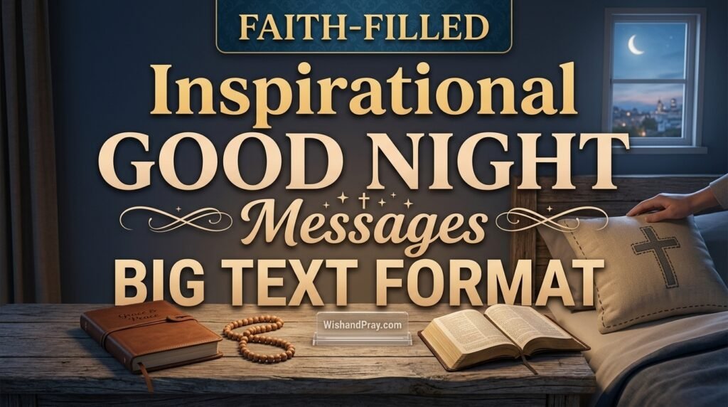 Inspirational Good Night Messages
