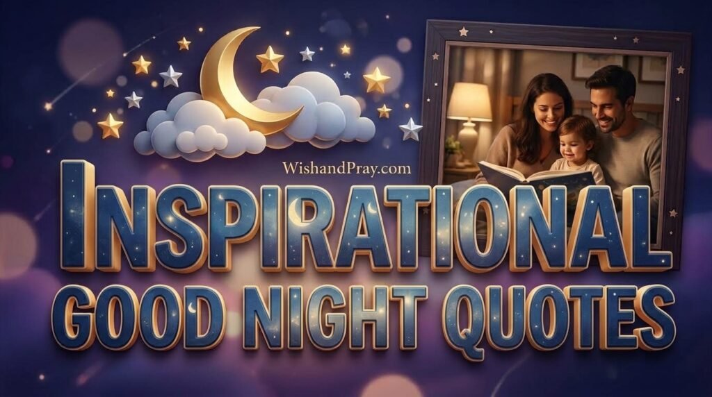 Inspirational Good Night Quotes