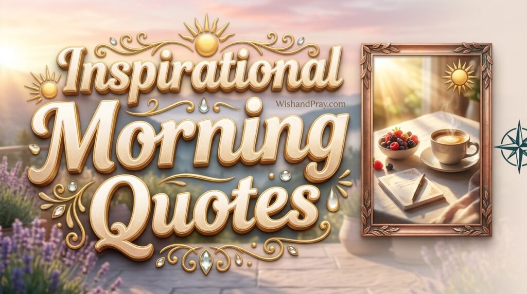 Inspirational Morning Quotes