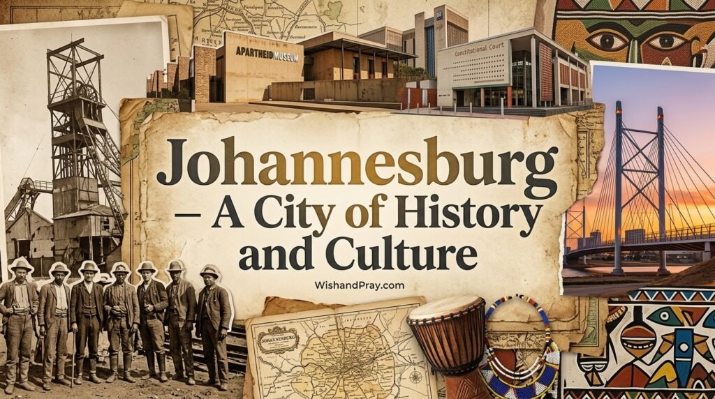 Johannesburg – A City of History and Culture
