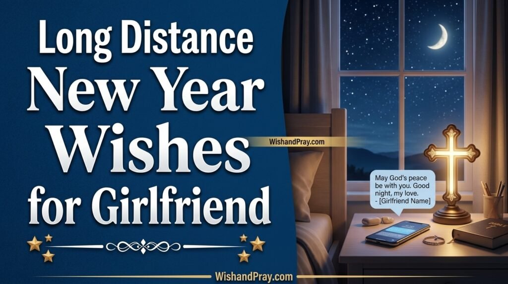 Long Distance New Year Wishes for Girlfriend
