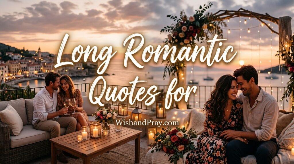 Long Romantic Love Quotes for Her