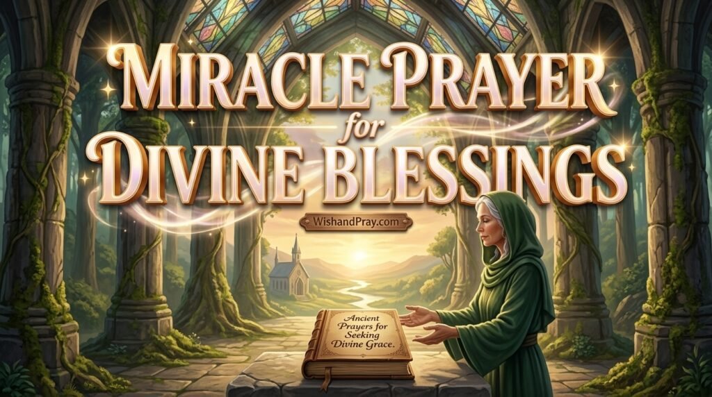 Miracle Prayer for Divine Blessings
