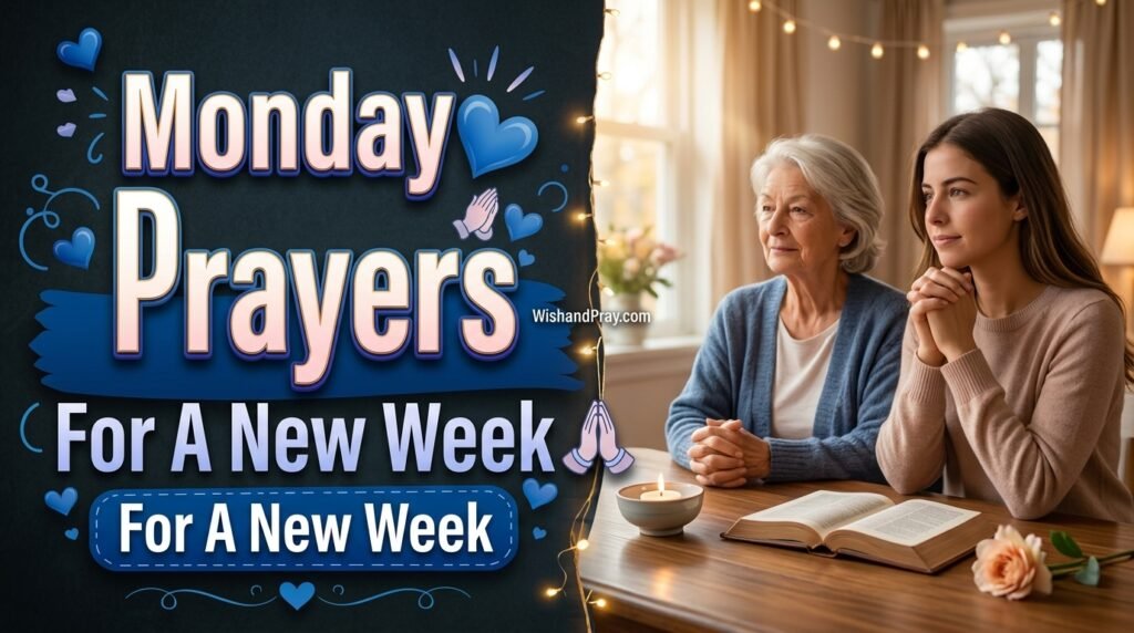Monday Prayers For A New Week