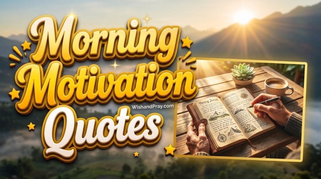 Morning Motivation Quotes