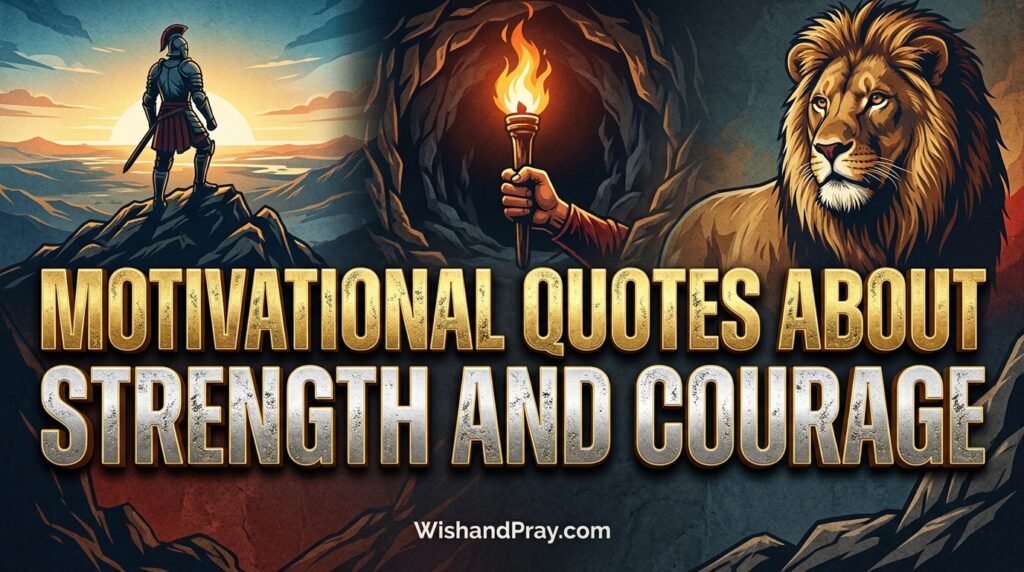  Motivational Quotes About Strength and Courage