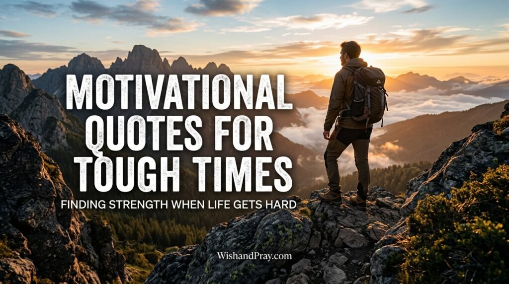 Motivational Quotes for Tough Times