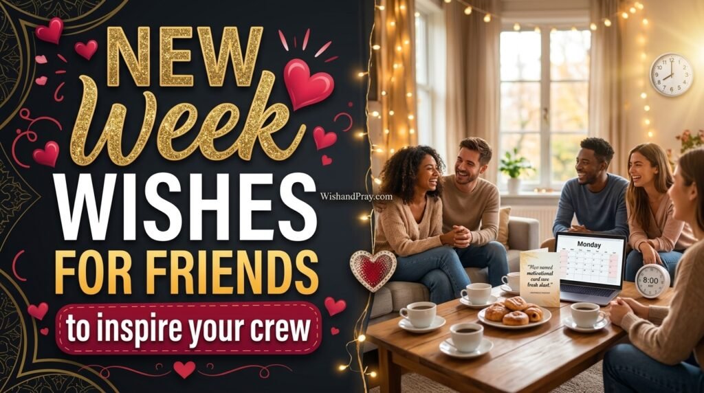 New Week Wishes For Friends