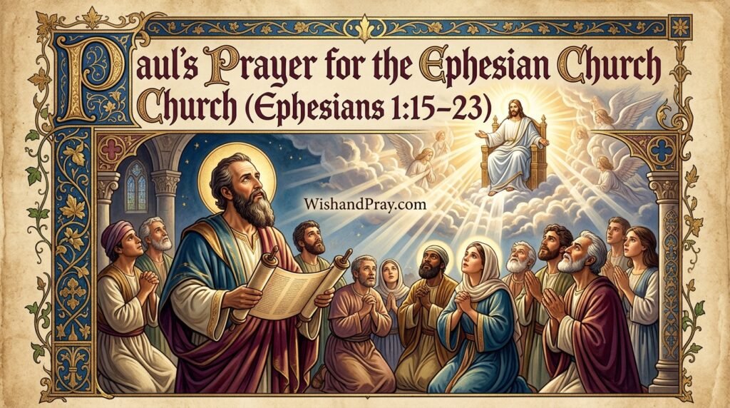 Paul's Prayer for the Ephesian Church (Ephesians 115–23)