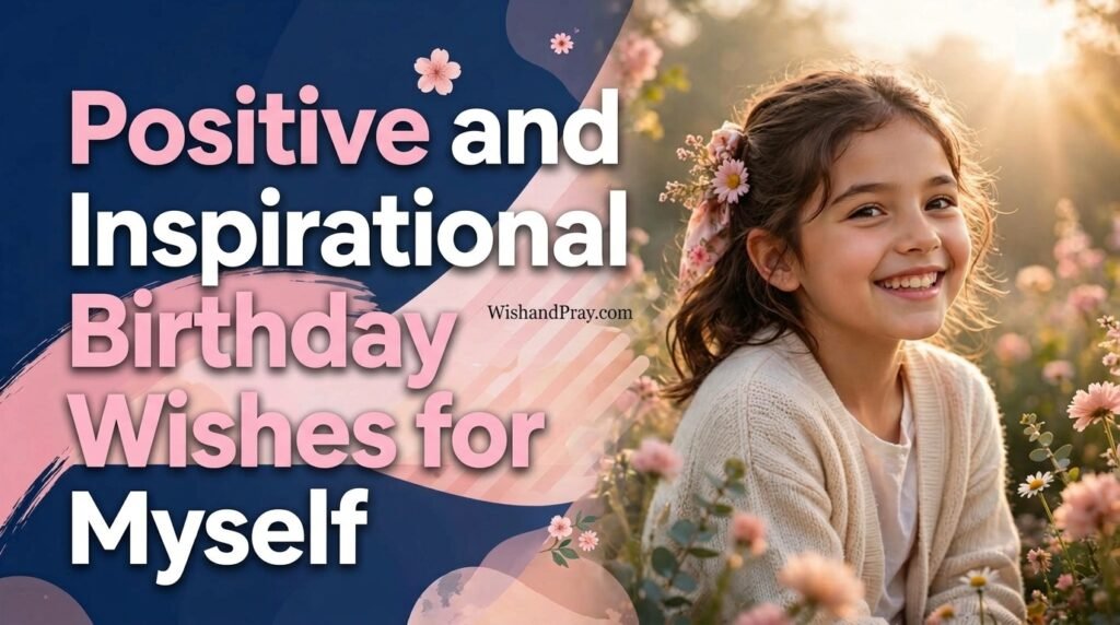 Positive and Inspirational Birthday Wishes for Myself