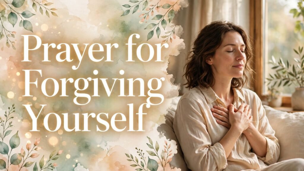 Prayer for Forgiving Yourself
