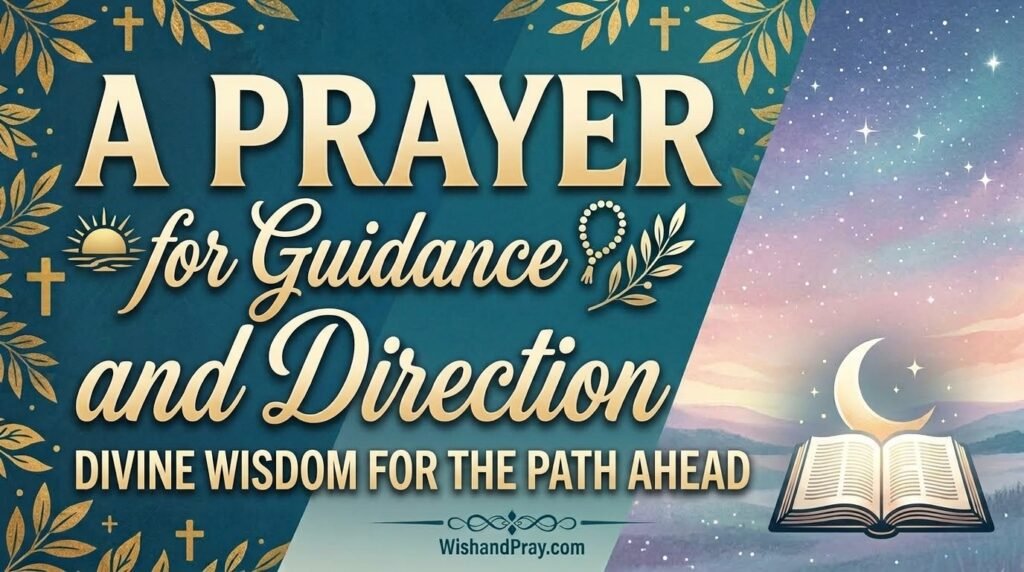 Prayer for Guidance and Direction