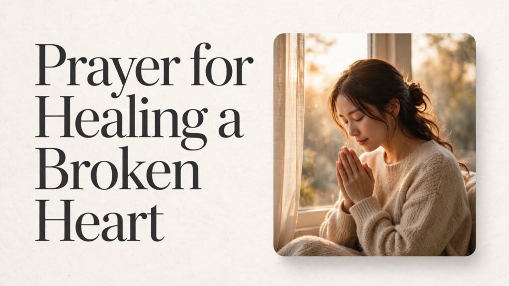 Prayer for Healing a Broken Heart