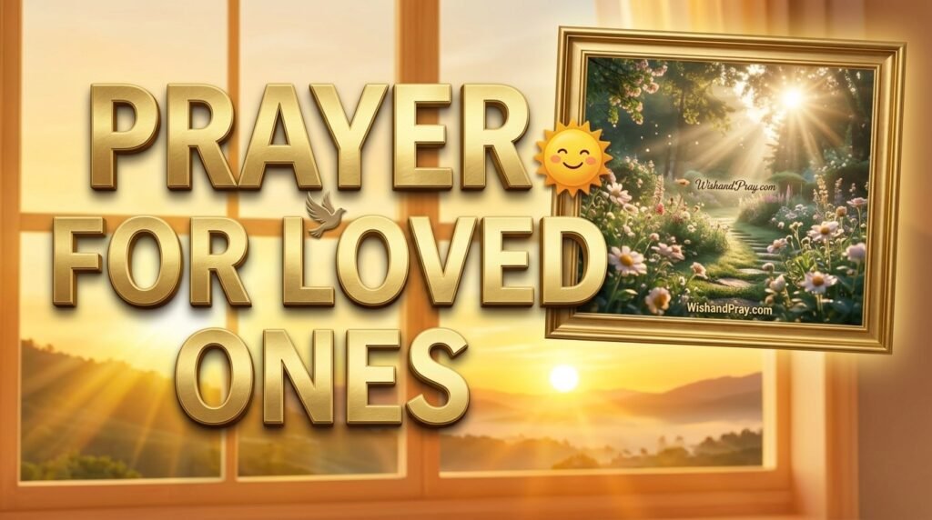 Prayer for Loved Ones